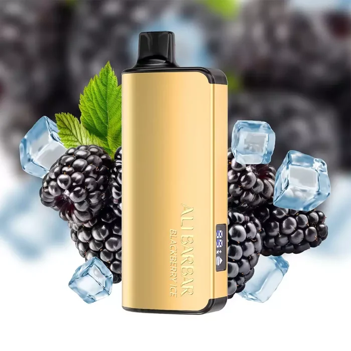 ALIBARBAR INGOT 9000 Puffs Blackberry Ice Flavour Genuine Aussie Stock ALIBARBAR INGOT 9000 Puffs Blackberry Ice Flavour Disposable Vape