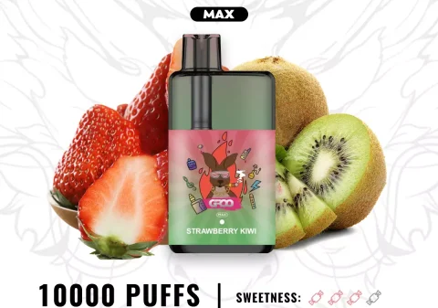GROO MAX 10000 Puffs Strawberry Kiwi Flavour Genuine Aussie Stock 3 Home