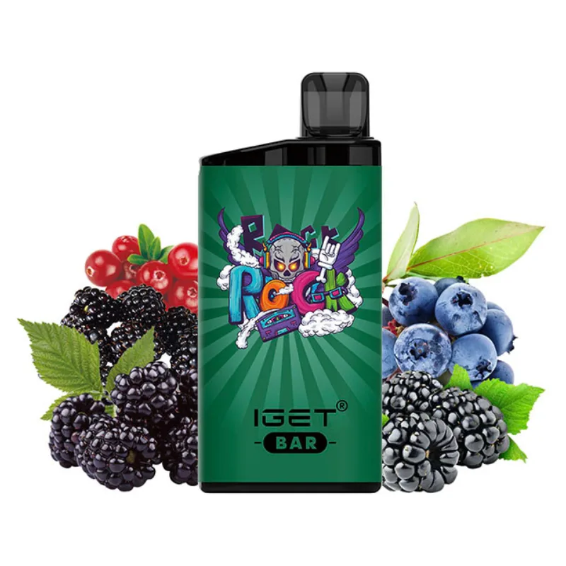 IGET BAR 3500 Puffs Black Forest Flavour Low Nicotine Rechargeable Disposable Vape Pen Genuine Aussie Stock Best Seller