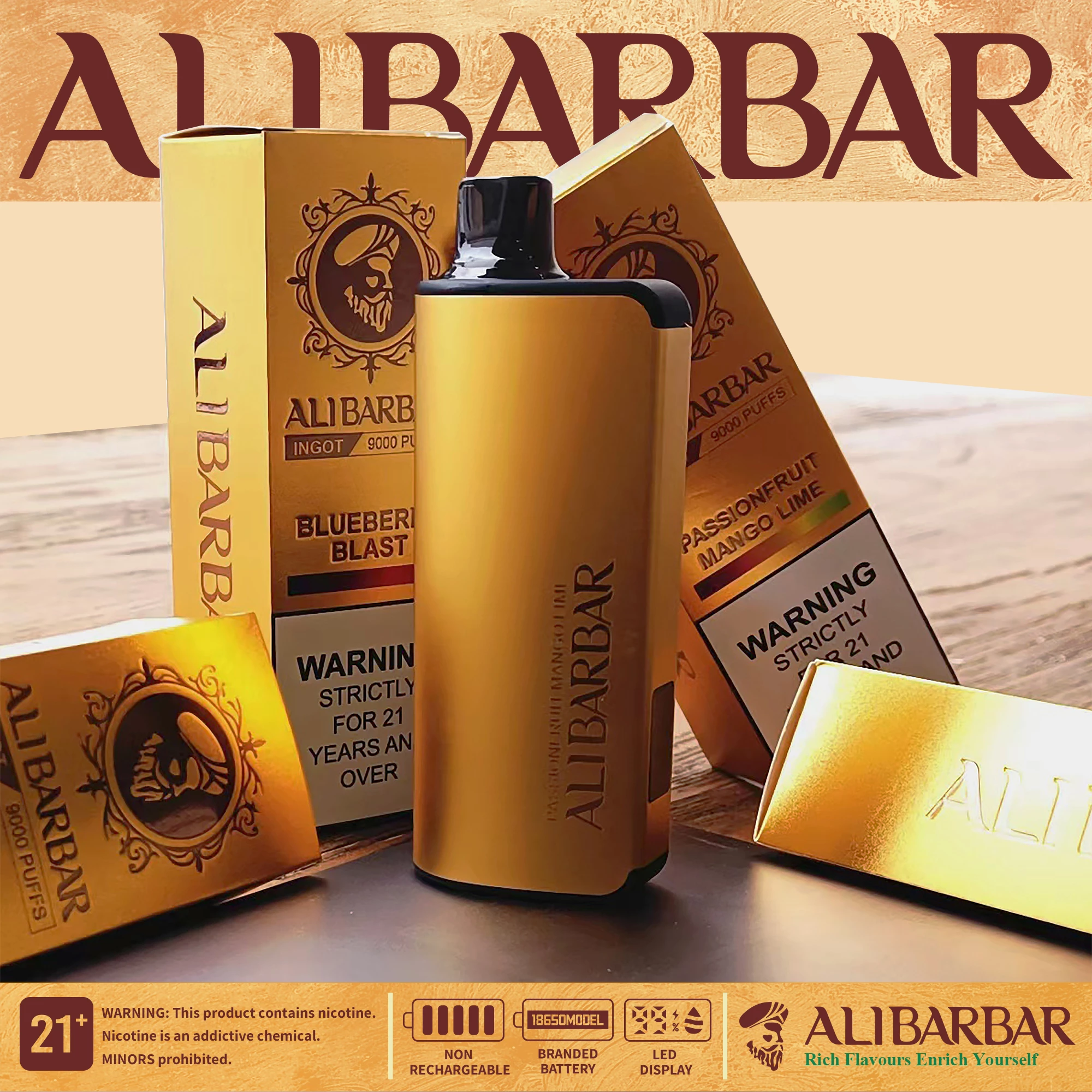The Big Question: Does Alibarbar's Flashy iNGOT 9000 Actually Help Pack-a-Day Smokers Quit? (Our Unfiltered Review) 1 ALIBARBAR INGOT 9000 8 The Big Question: Does Alibarbar's Flashy iNGOT 9000 Actually Help Pack-a-Day Smokers Quit? (Our Unfiltered Review)