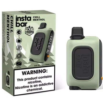 INSTABAR WT 15000 Chill Menthol Flavour Rechargeable 15000 PUFFS Disposable Vape