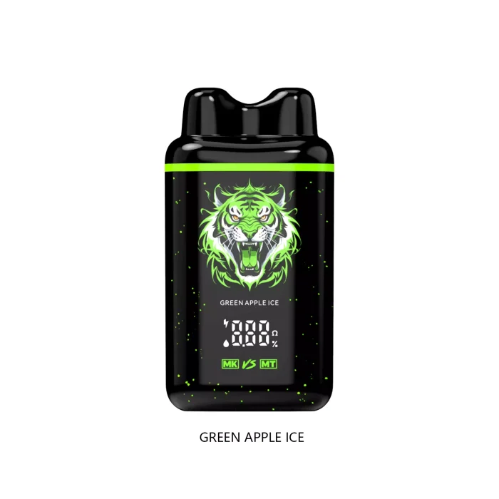 MOSKY NASAL 8000 Puffs Green Apple Ice Flavour Smart Screen Genuine Aussie Stock 1 MOSKY NASAL 8000 Puffs Green Apple Ice Flavour Smart Screen Rechargeable Disposable Vape