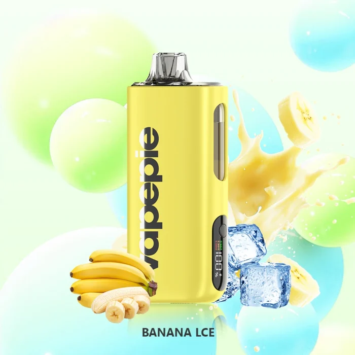 BANANA lCE VAPEPIE MAX 40000 PUFFS BANANA lCE Flavour Disposable Vape