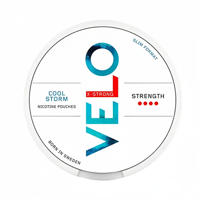 VELO COOL STORM scaled VELO Nicotine Pouches Cool Storm 17mg EU